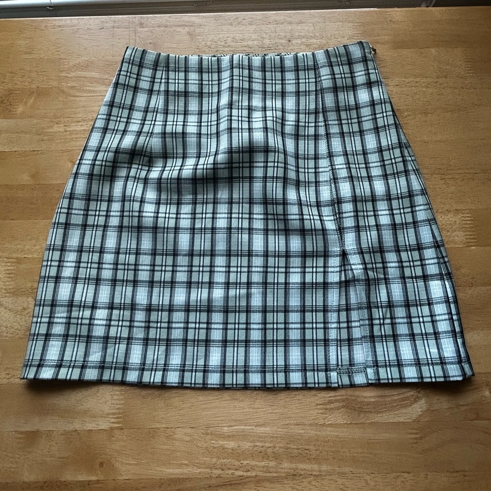 US 0 Princess Polly plaid skirt